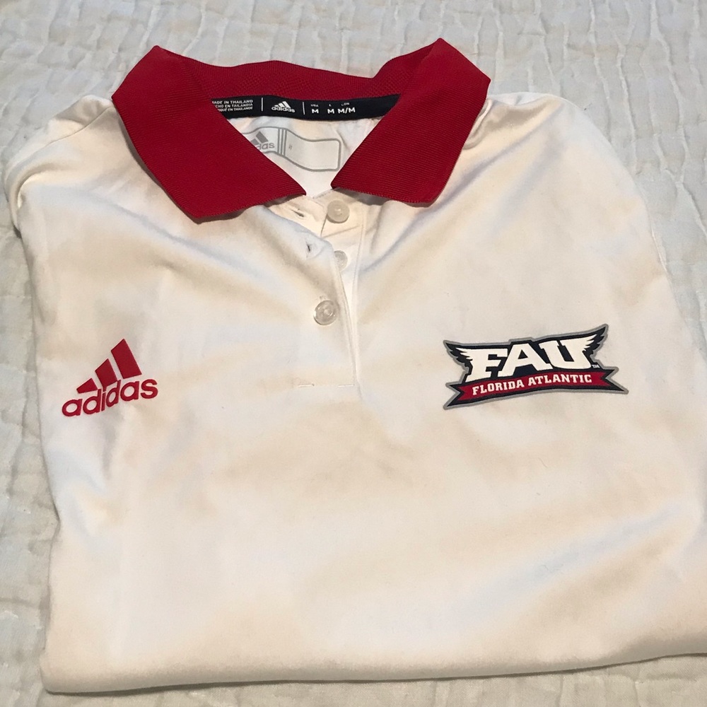 FAU womens polo size Medium